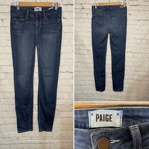 Paige Premium Denim Blue Jeans Women’s size 28 Zip Fly with Button Closure